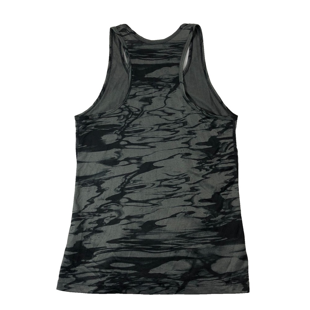 Nike Tank Top Women's Size Small Gray Black Dri Fit Regular Fit Athletic Workout - Picture 4 of 10